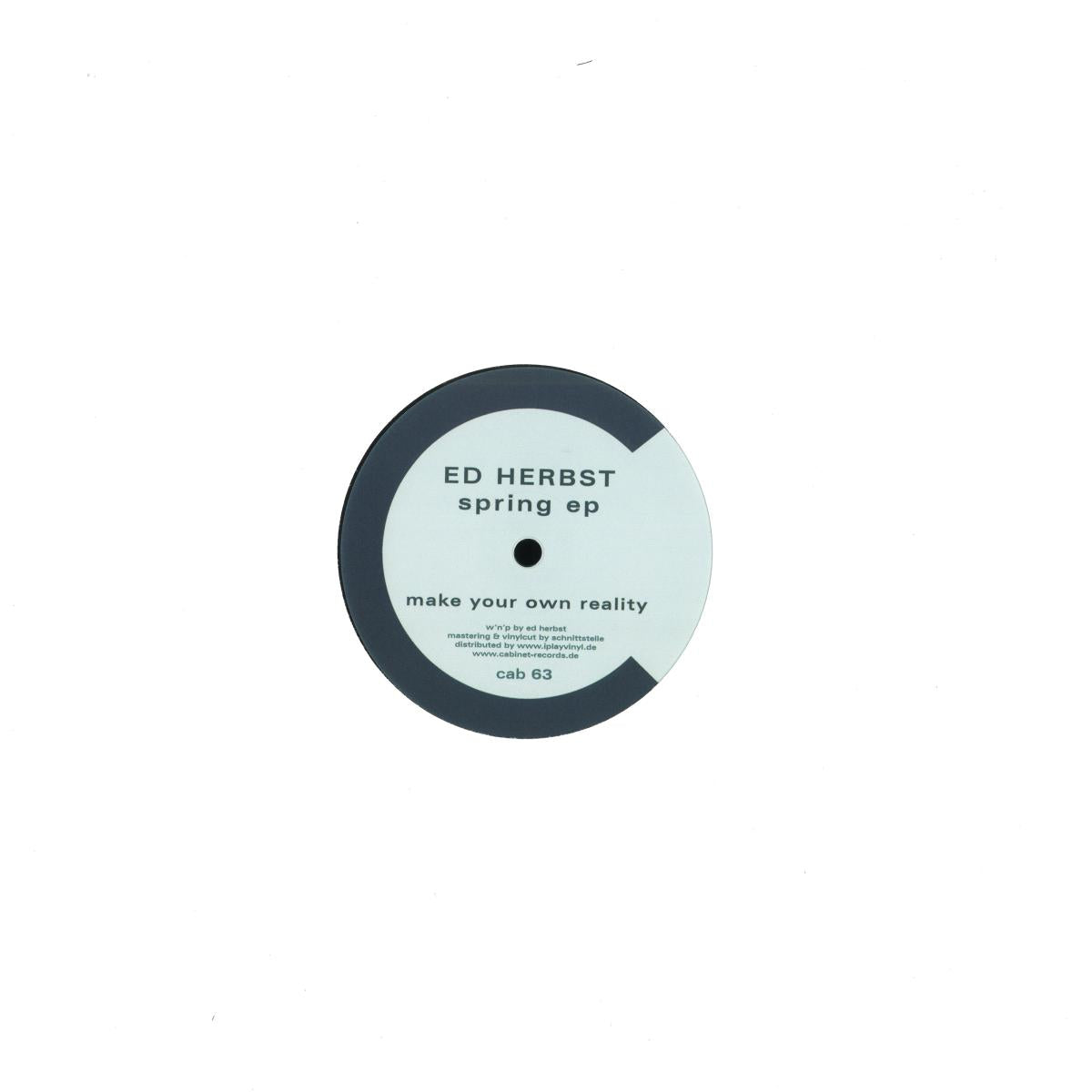 Ed Herbst - Spring (VINYL 12" Cabinet) | NEW - DEEP HOUSE *NEW*