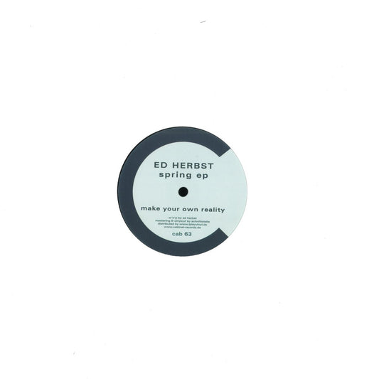 Ed Herbst - Spring (VINYL 12" Cabinet) | NEW - DEEP HOUSE *NEW*