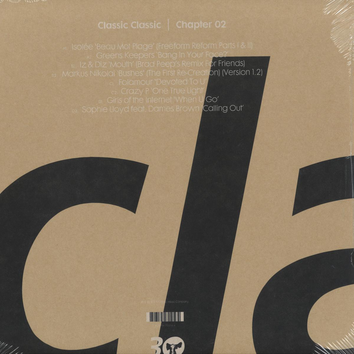 Various - Classic Classic Chapter 02 (VINYL 2x12" Classic) | NEW - DEEP HOUSE *NEW*