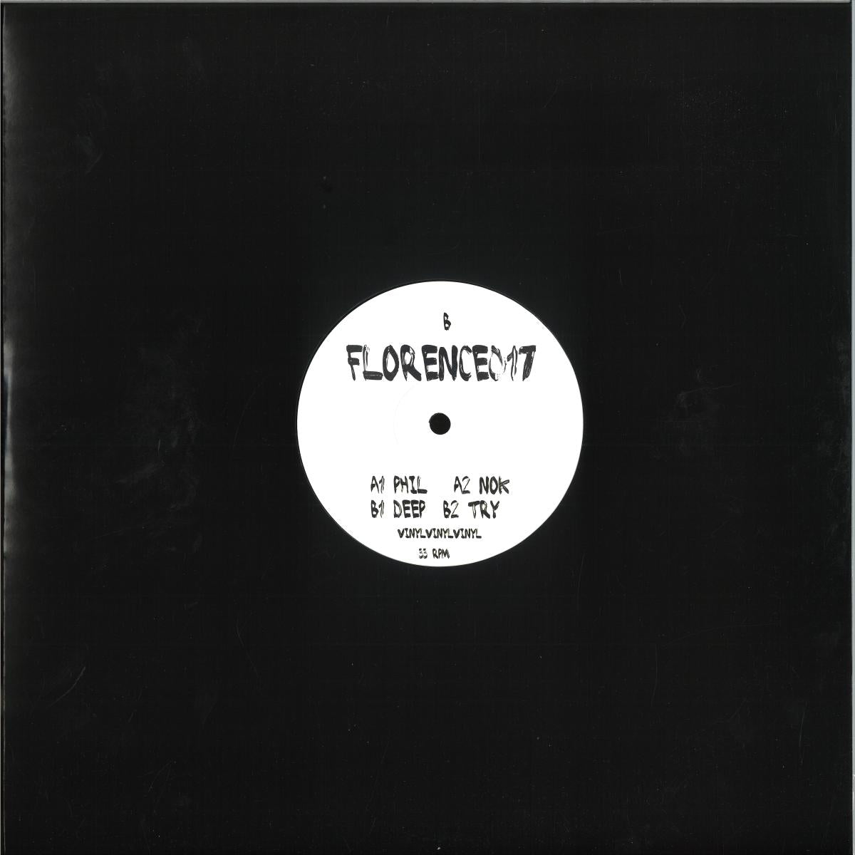 Florence - 017 (VINYL 12" Florence) | NEW Mint (M) Mint (M) - DEEP HOUSE *NEW*