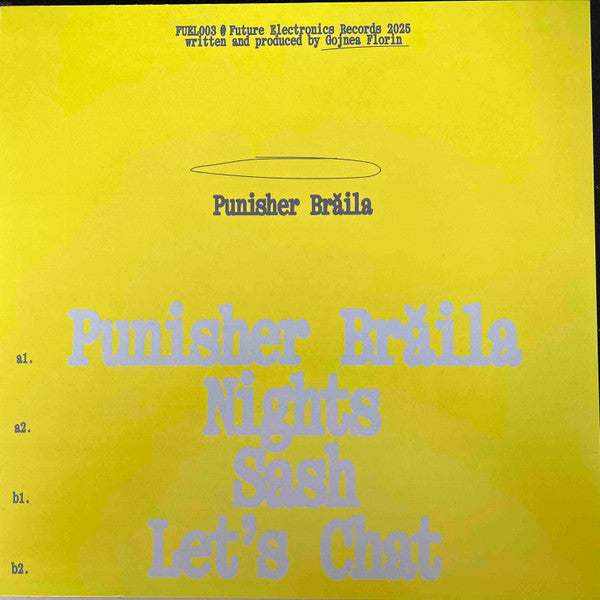 Punisher Braila (VINYL) | Mint (M) Mint (M) - DEEP HOUSE *NEW*
