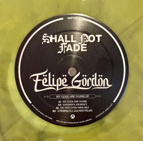 My Legs Are Numb EP (COLOR VINYL) | Mint (M) Mint (M) - DEEP HOUSE *NEW*