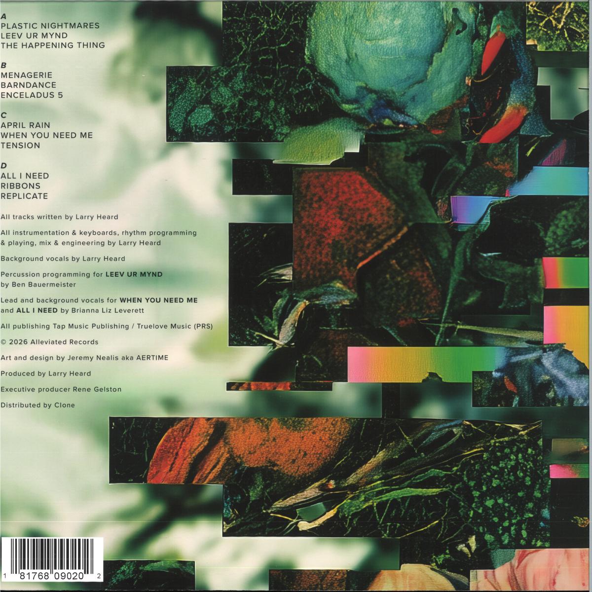 Mr. Fingers - Leev Ur Mynd (VINYL 2xLP Alleviated) | NEW - DEEP HOUSE *NEW*