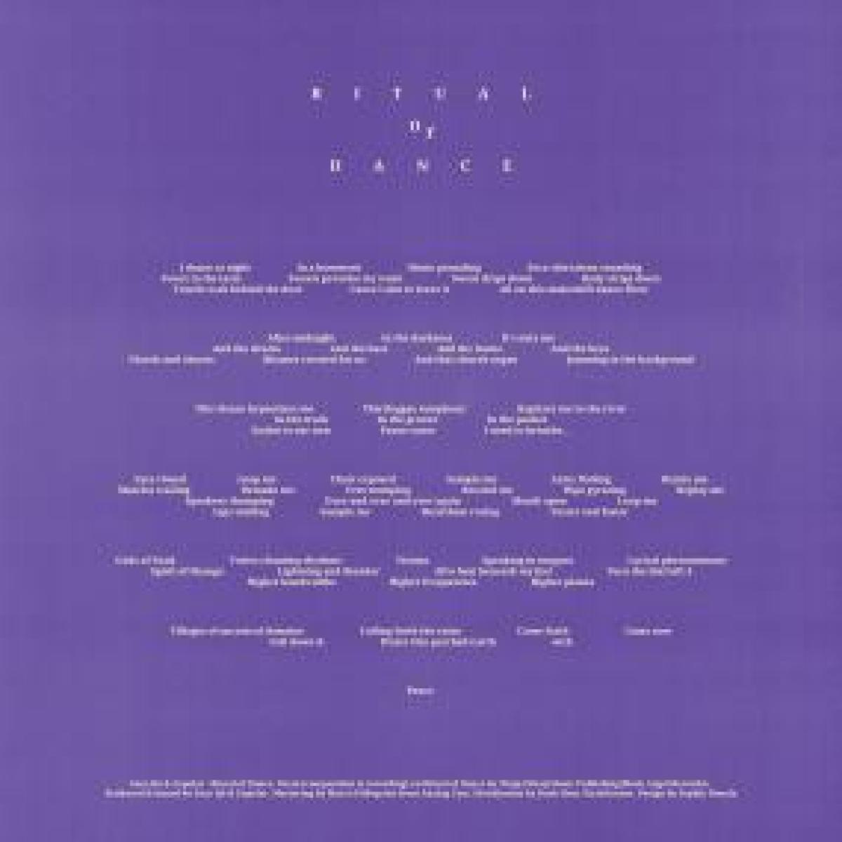 SUZE IJÓ & ZOPELAR - (PRESALE 08/14/26) RITUAL OF DANCE (VINYL 12" RITUAL OF DANCE ROD001) | NEW Mint (M) Mint (M) - DEEP HOUSE *NEW*