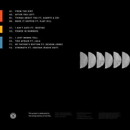 Waajeed - From The Dirt LP (3xVINYL) | Mint (M) Mint (M) - DEEP HOUSE *NEW*