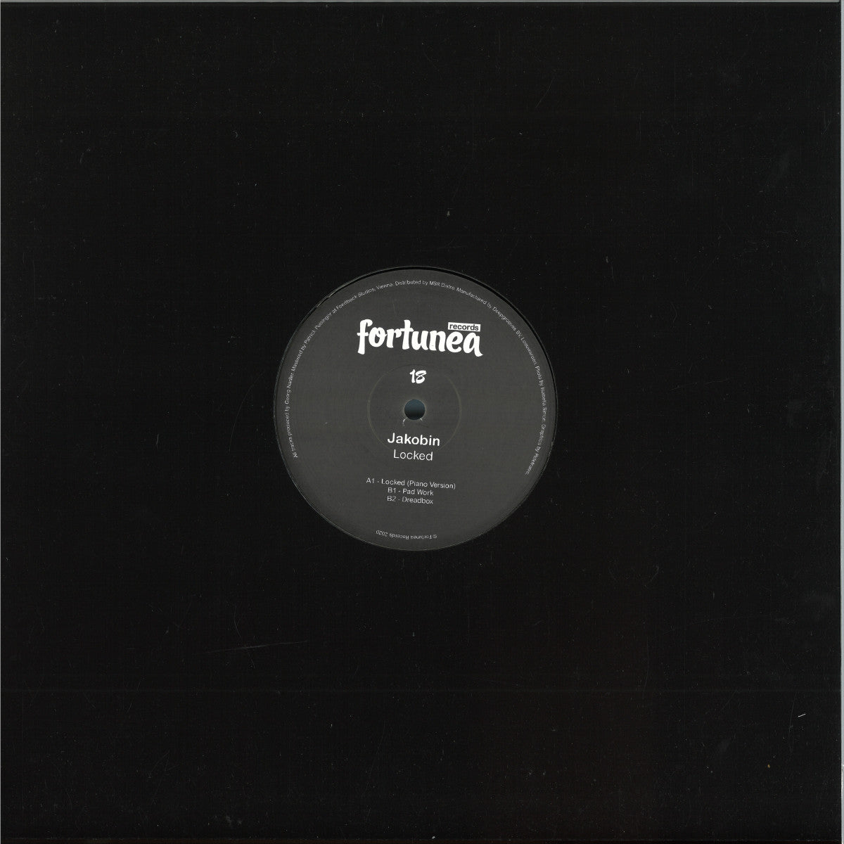 Jakobin - Locked (VINYL 12" forTunea) | NEW - DEEP HOUSE *NEW*
