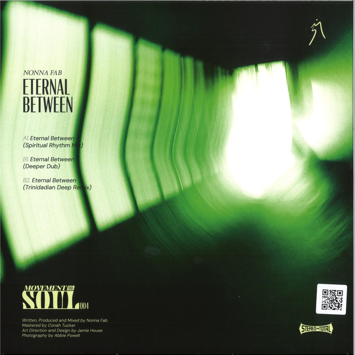 Nonna Fab - Eternal Between (VINYL 12" Movement and soul) | NEW - DEEP HOUSE *NEW*