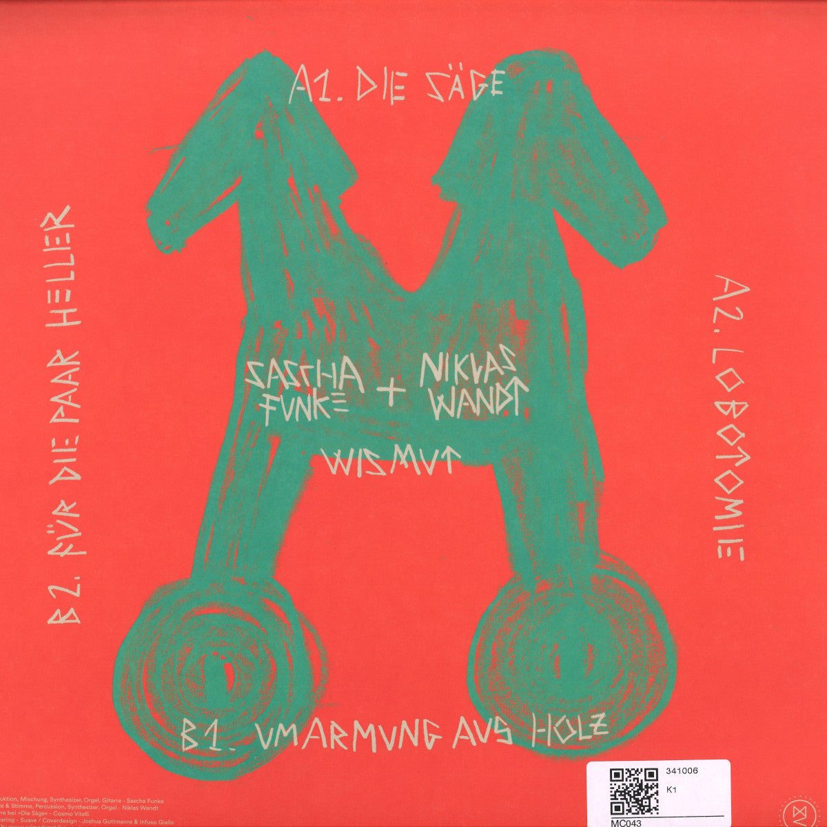 Sascha Funke & Niklas Wandt - Wismut (VINYL 12" Multi Culti) | NEW Mint (M) Mint (M) - DEEP HOUSE *NEW*
