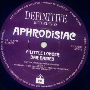 A Little Longer (VINYL) | Excellent+ (EX+) Generic - DEEP HOUSE / USED *EXCELLENT+*