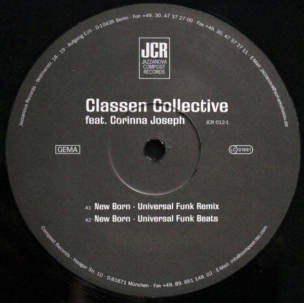 New Born (VINYL) | Excellent (EX) Near Mint (NM) - DEEP HOUSE / USED *EXCELLENT*