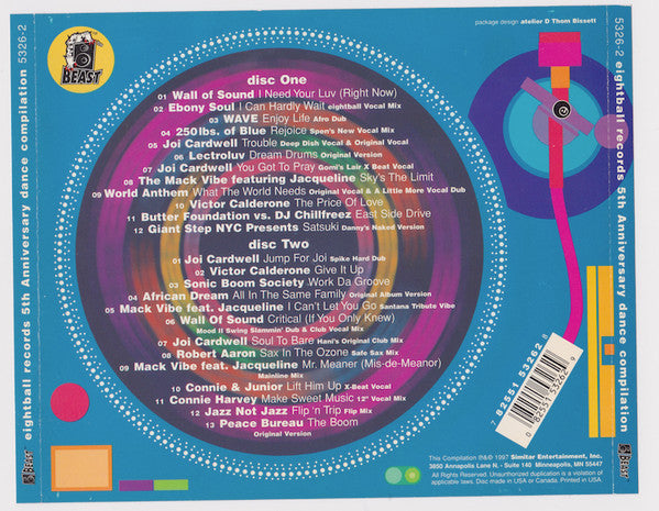 Eightball Records 5th Anniversary Dance Compilation | Near Mint (NM) Near Mint (NM)