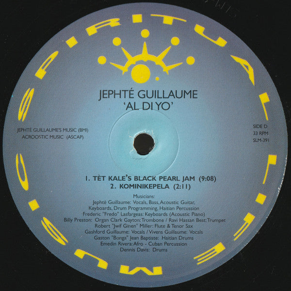 Al Di Yo (2xVINYL) | Near Mint (NM) Near Mint (NM) - DEEP HOUSE / USED *NEAR MINT*