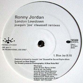 London Lowdown (Joaquin 'Joe' Claussell Remixes) (2xVINYL) | Near Mint (NM or M-) Generic - DEEP HOUSE / USED *NEAR MINT*