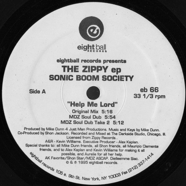 The Zippy EP | Very Good Plus (VG+) Near Mint (NM) - DEEP HOUSE / USED *VERY GOOD+*