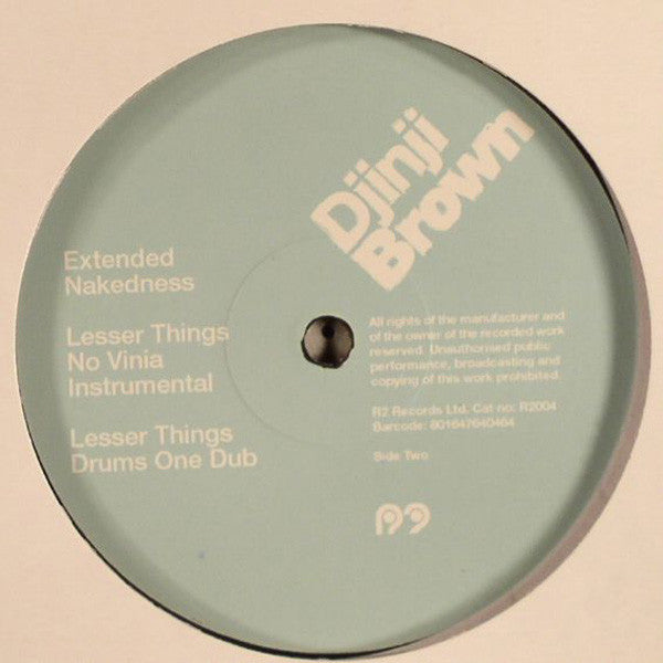Djinji Brown - Djinji Brown EP | Very Good Plus (VG+) Generic - DEEP HOUSE / USED *VERY GOOD+*