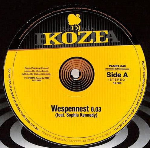 Wespennest EP | Mint (M) Mint (M) - DEEP HOUSE *SEALED*