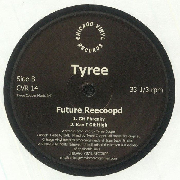 Tyree Cooper - Future Reecoopd | Mint (M) Generic - DEEP HOUSE