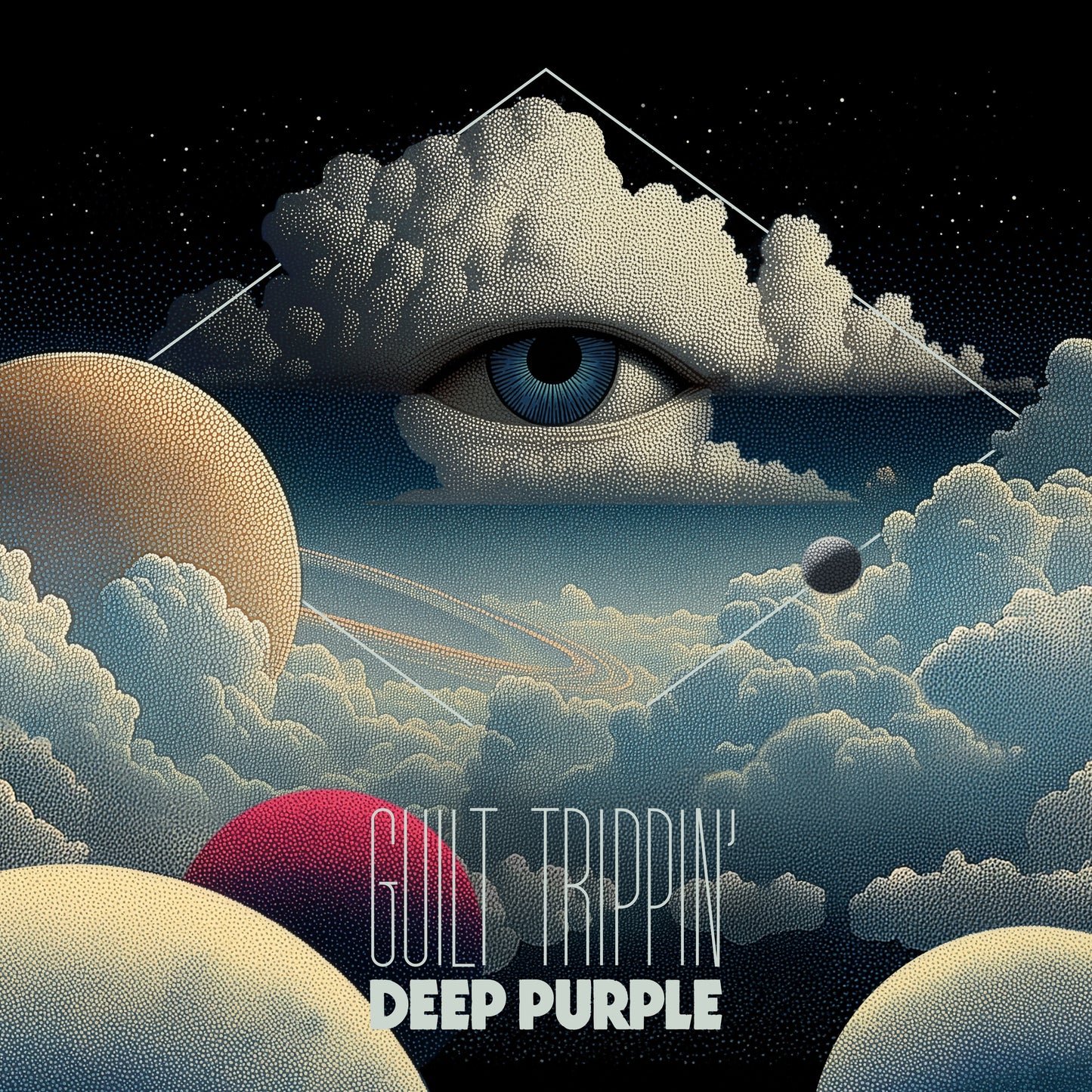 Deep Purple - Guilt Trippin' (Limited) (Silver/Blue Splatter 12" Maxi Single) |