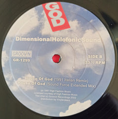 DHS The House Of God Groovin Recordings 12", RE Mint (M) Mint (M)