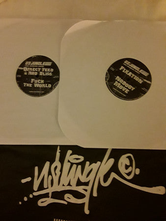 Direct Feed & Rob Bliss / Fixation (2) Fuck The World / Nobody Move 12" Mint (M) Generic