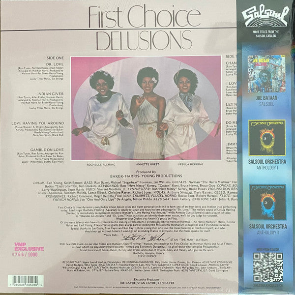 Delusions (VMP COLOR VINYL) | Mint (M) Mint (M) - DISCO *NEW/COLOR*