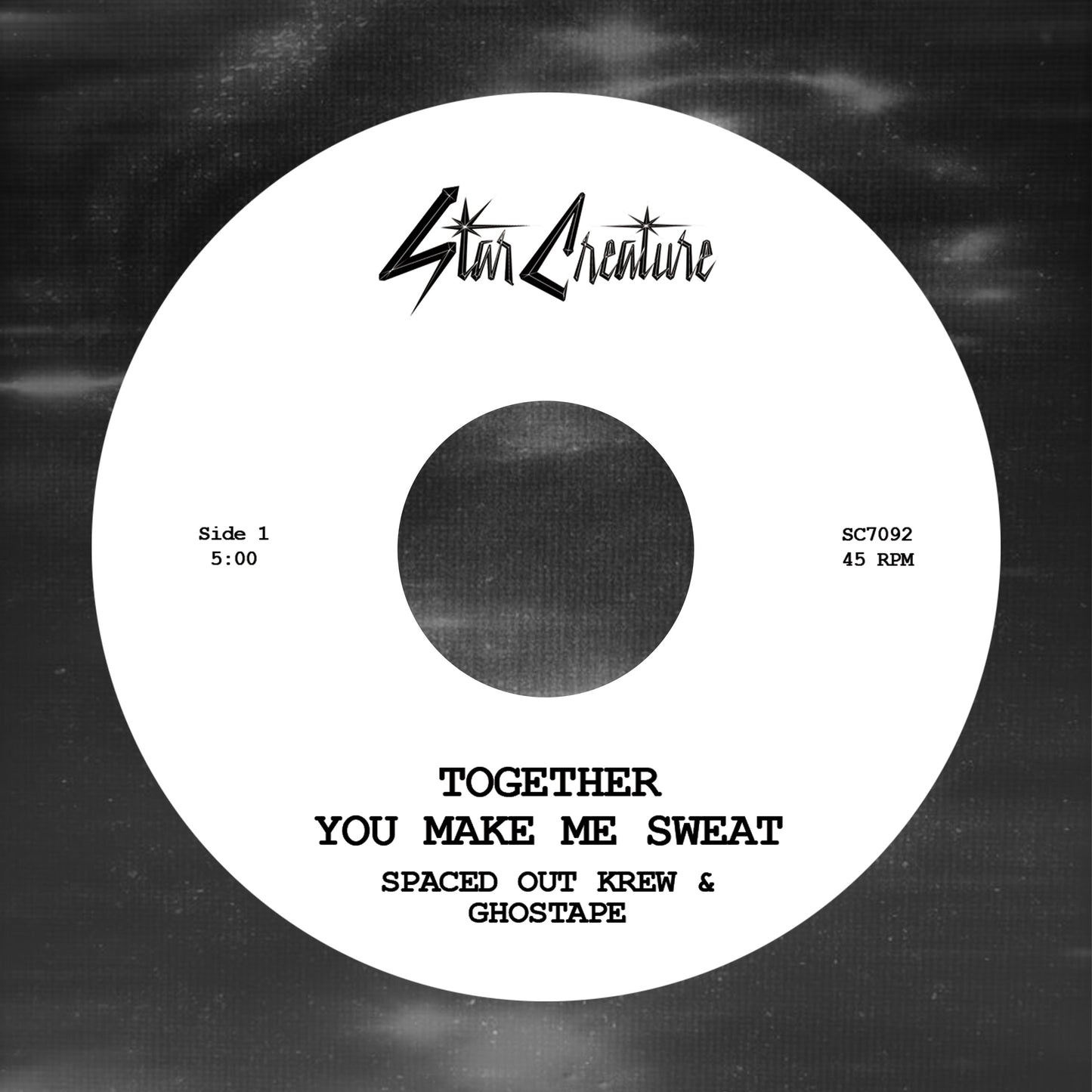 Spaced Out Krew & Ghostape - Together / You Make Me Sweat (VINYL 7" EP) | - DISCO *NEW*