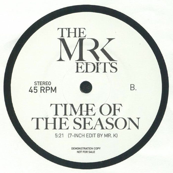 I'm Here Again / Time Of The Season 7" | Mint (M) Generic