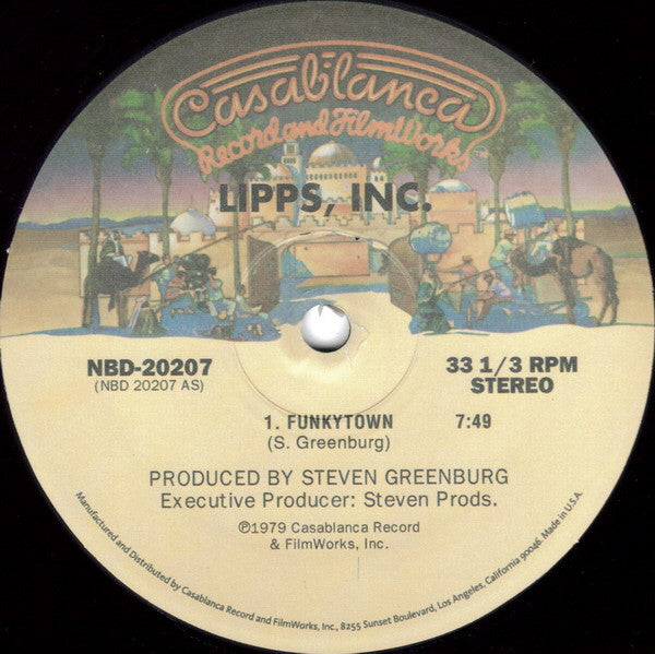 Funkytown / Flashdance... What A Feeling (VINYL - UNOFFICIAL) | Mint (M) Generic - DISCO *NEW*