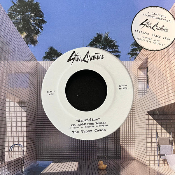 Sacrifice (XL Middleton & E. Live Remixes) (7") | Mint (M)