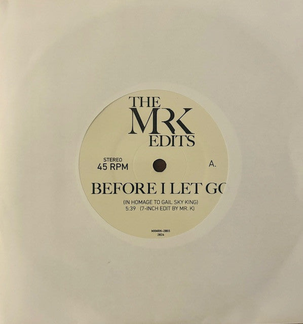 Before I Let Go / Hollywood Message 7" | Mint (M) Generic