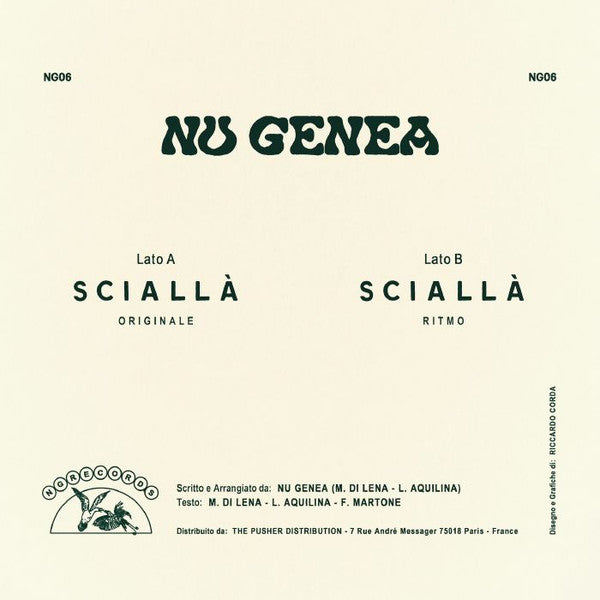 Sciallà (7" VINYL) | Mint (M) Mint (M) - DISCO *NEW*