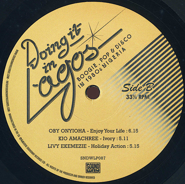 Doing It In Lagos (Boogie, Pop & Disco In 1980s Nigeria) (3LP) | Mint (M) Excellent (EX)