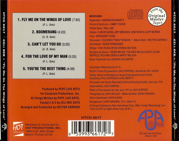 Fly Me On The Wings Of Love (CD) | Mint (M) Excellent+ (EX+) - DISCO *SEALED*