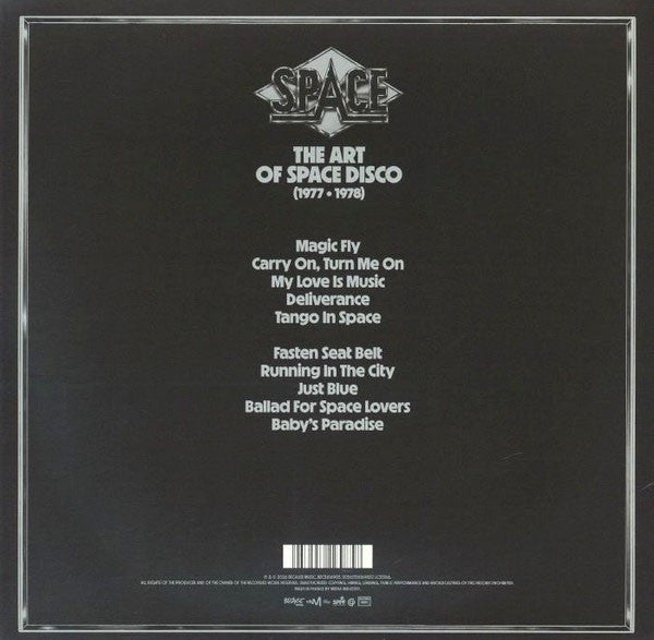 Space - The Art Of Space Disco: 1977-1978 (VINYL LP) | NEW - DISCO *SEALED*