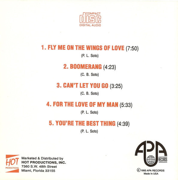 Fly Me On The Wings Of Love (CD) | Mint (M) Excellent+ (EX+) - DISCO *SEALED*