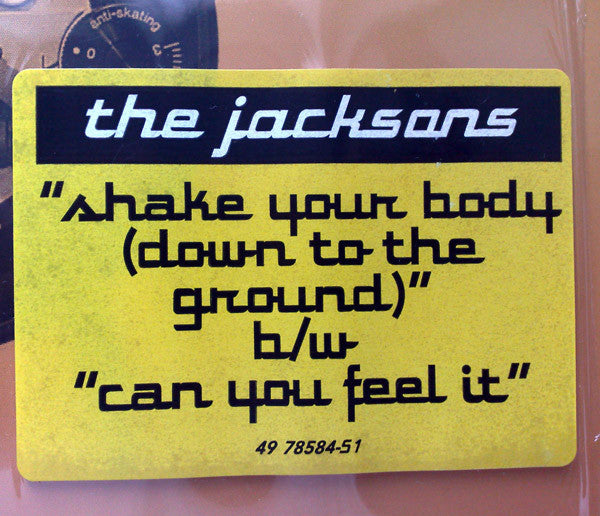 Shake Your Body (Down To The Ground) / Can You Feel It (VINYL) | Excellent (EX) Excellent (EX) - DISCO / USED *EXCELLENT*