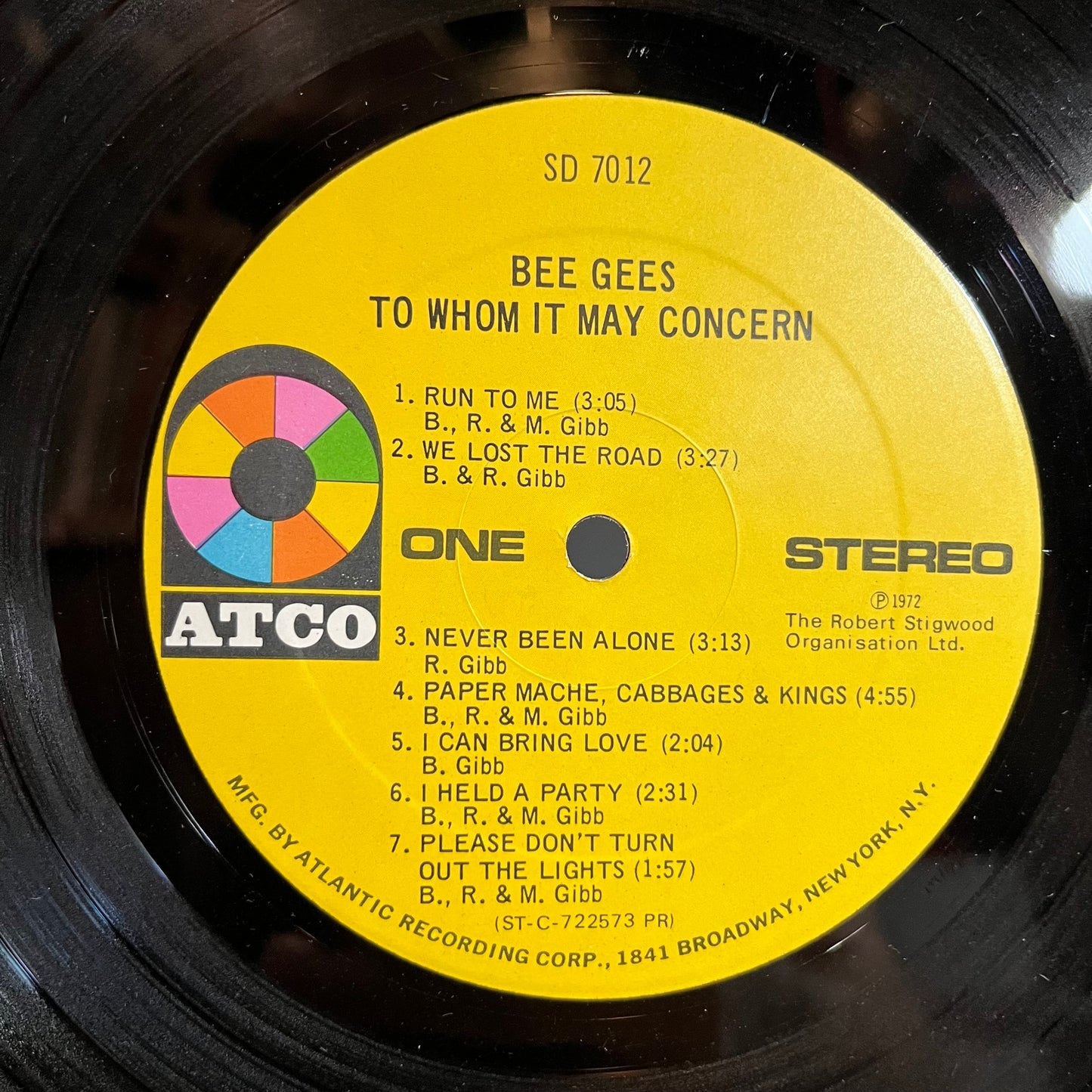 To Whom It May Concern (VINYL) | Excellent (EX) Very Good Plus (VG+) - DISCO / USED *EXCELLENT*
