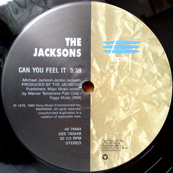 Shake Your Body (Down To The Ground) / Can You Feel It (VINYL) | Excellent (EX) Excellent (EX) - DISCO / USED *EXCELLENT*