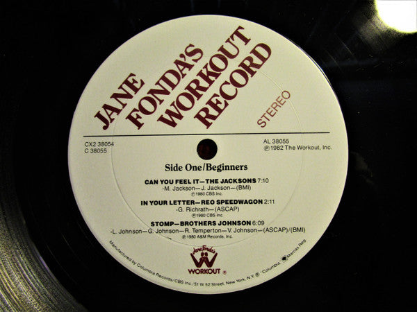 Jane Fonda's Workout Record (VINYL) | Near Mint (NM) Near Mint (NM) - DISCO / USED *NEAR MINT*