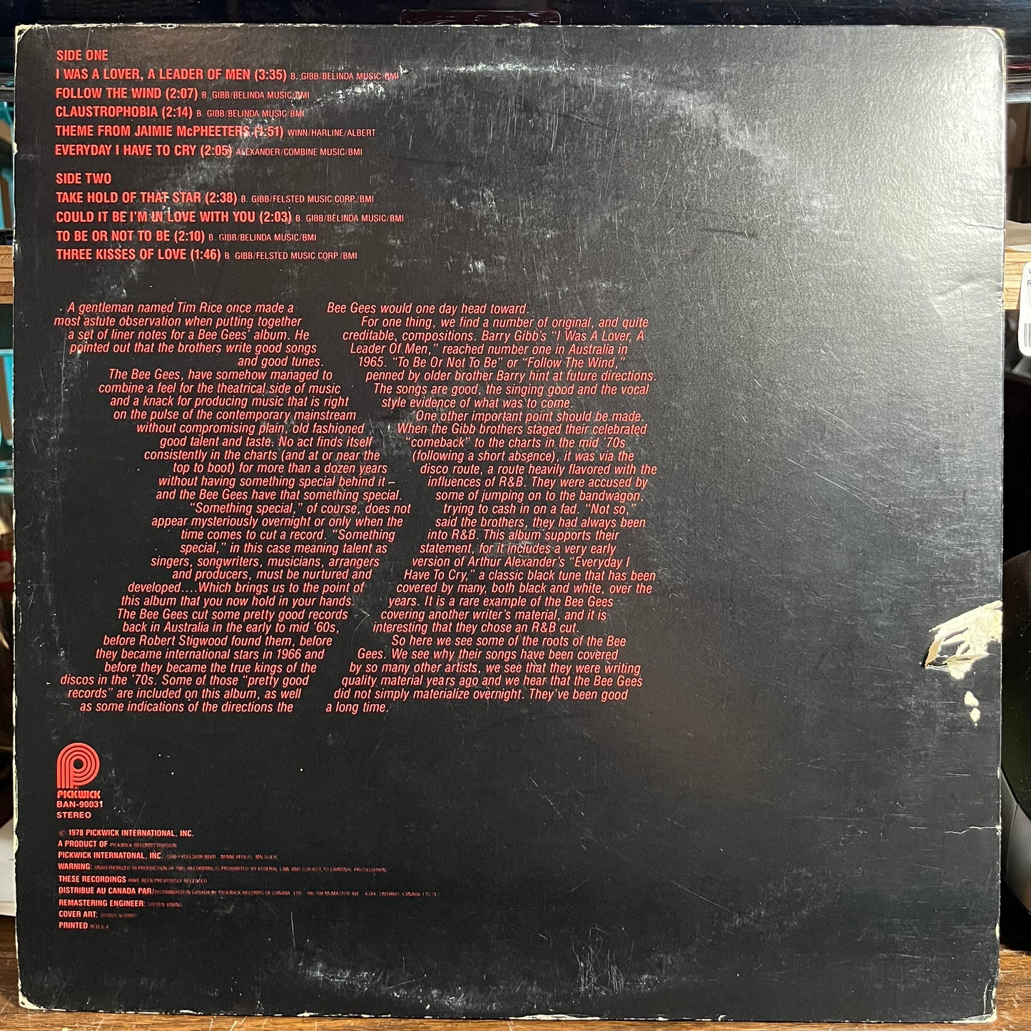 Take Hold Of That Star (VINYL) | Near Mint (NM) Very Good (VG) - DISCO / USED *NEAR MINT*