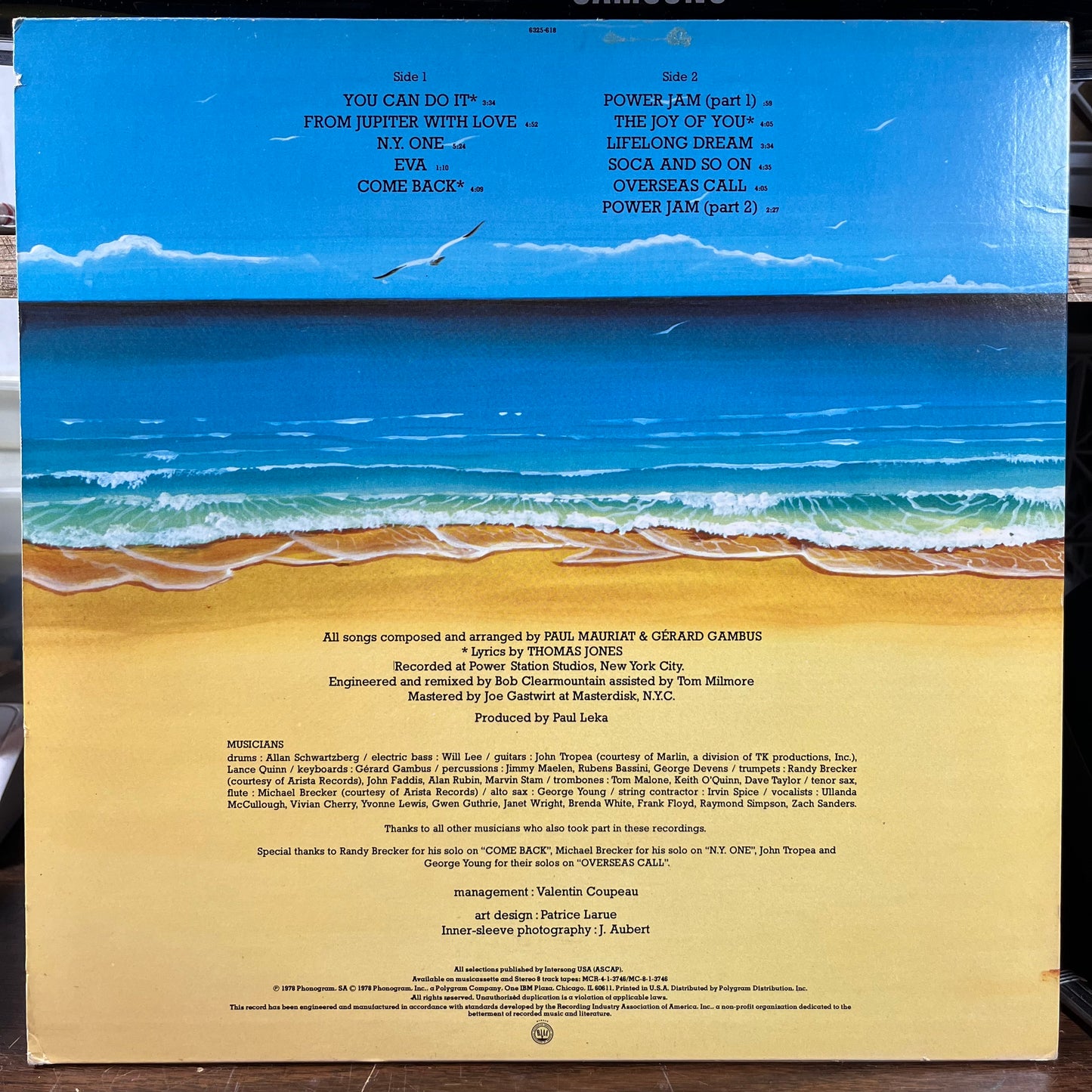 Overseas Call (LP) | Near Mint (NM) Excellent+ (EX+) - DISCO / USED *NEAR MINT*