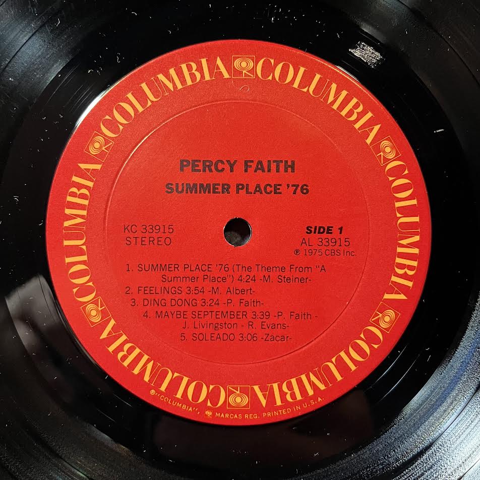 Summer Place '76 ( VINYL) | Near Mint (NM) Near Mint (NM) - DISCO / USED *NEAR MINT*