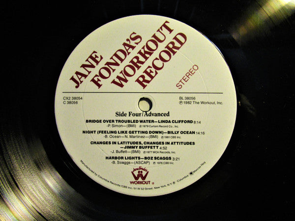 Jane Fonda's Workout Record (VINYL) | Near Mint (NM) Near Mint (NM) - DISCO / USED *NEAR MINT*