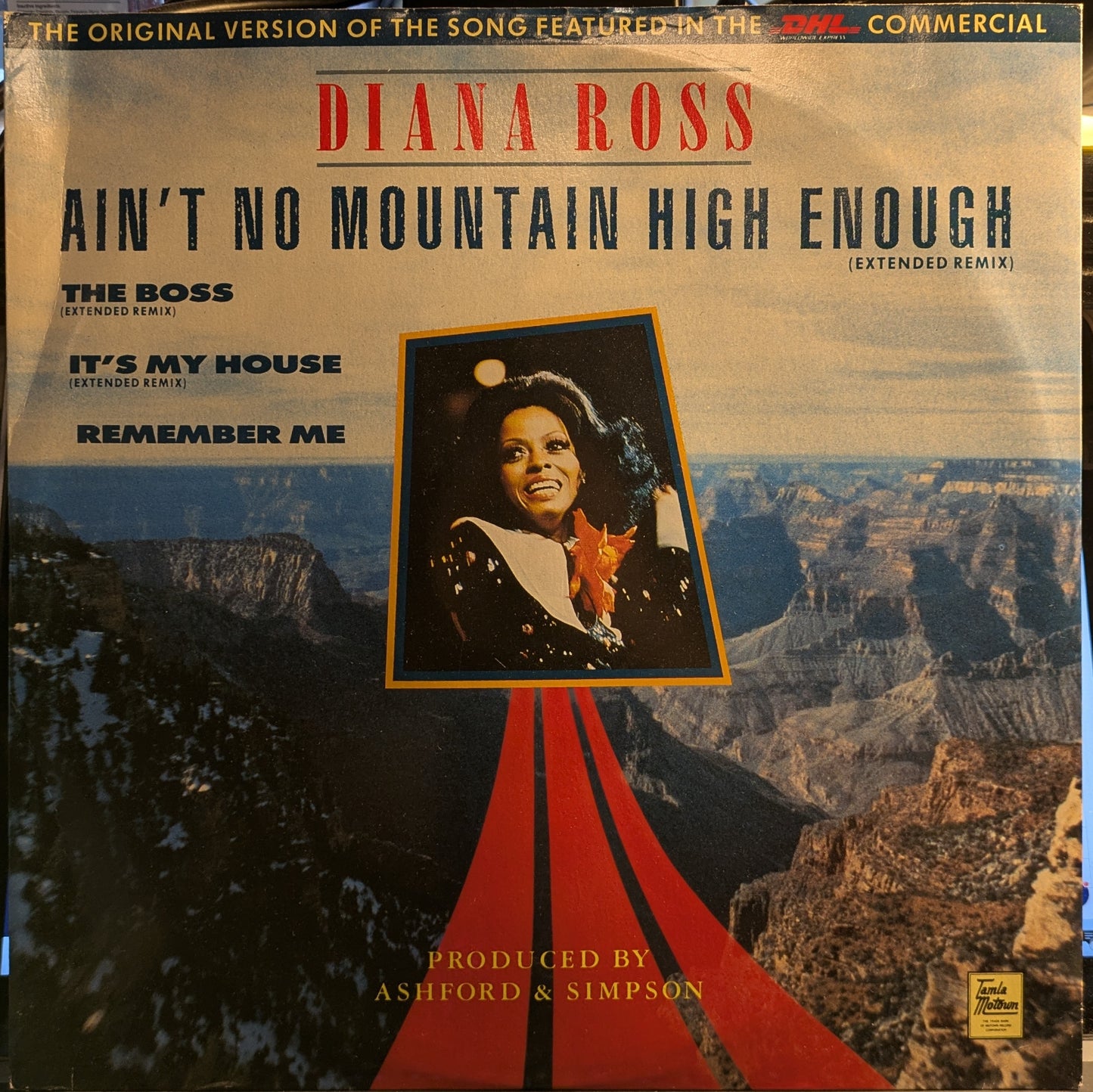 Ain't No Mountain High Enough (Extended Remix) (VINYL) | Near Mint (NM) Near Mint (NM) - DISCO / USED *NEAR MINT*