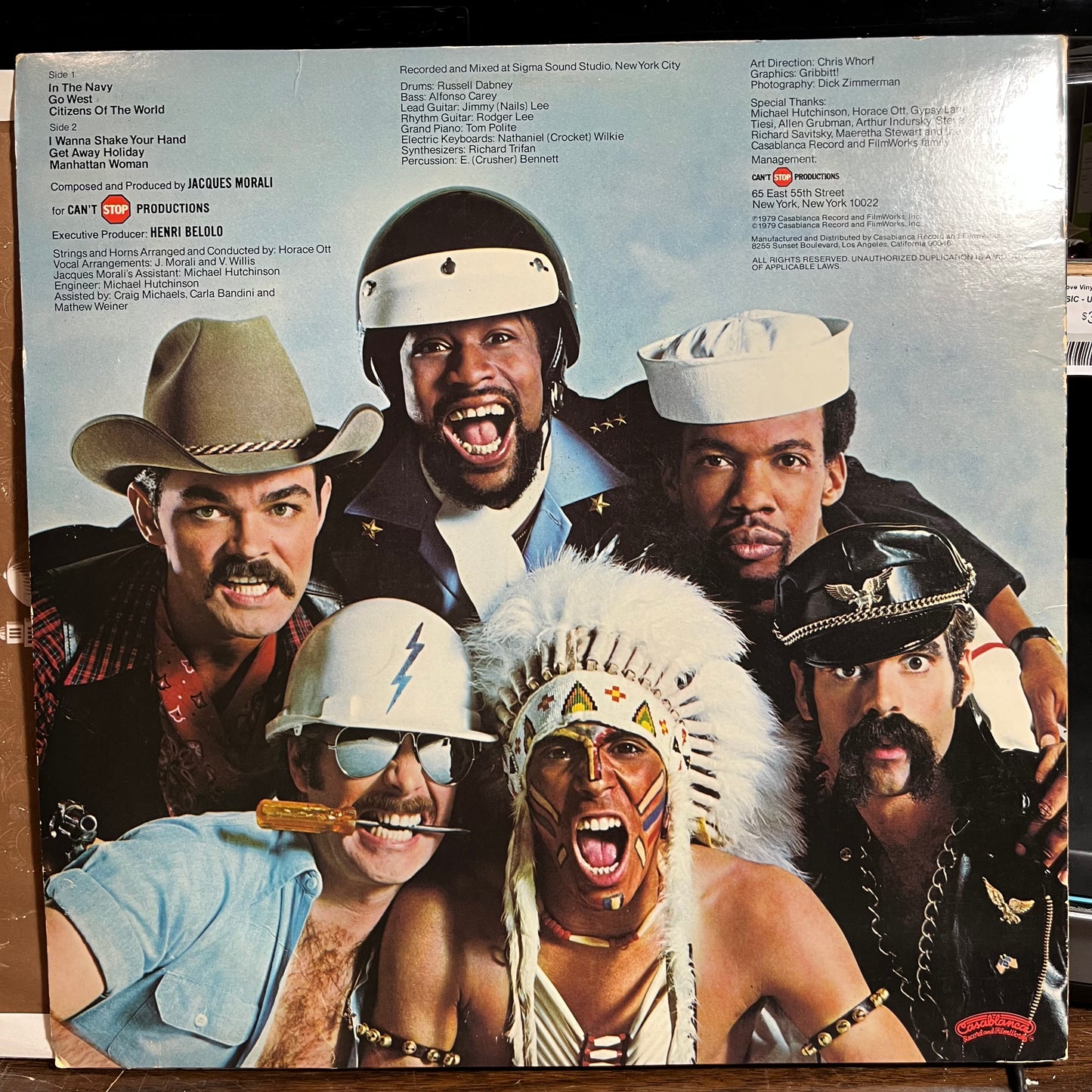 Go West (VINYL) | Near Mint (NM) Excellent+ (EX+) - DISCO / USED *NEAR MINT*