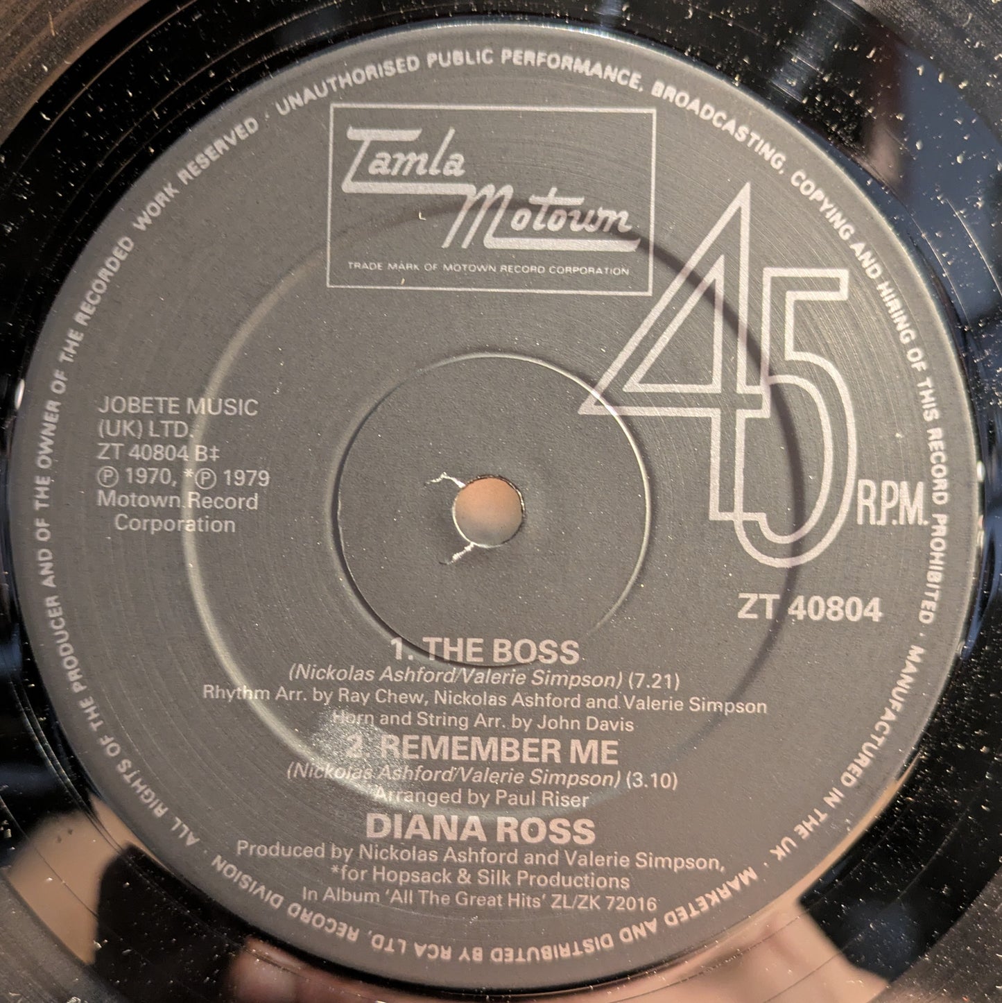 Ain't No Mountain High Enough (Extended Remix) (VINYL) | Near Mint (NM) Near Mint (NM) - DISCO / USED *NEAR MINT*