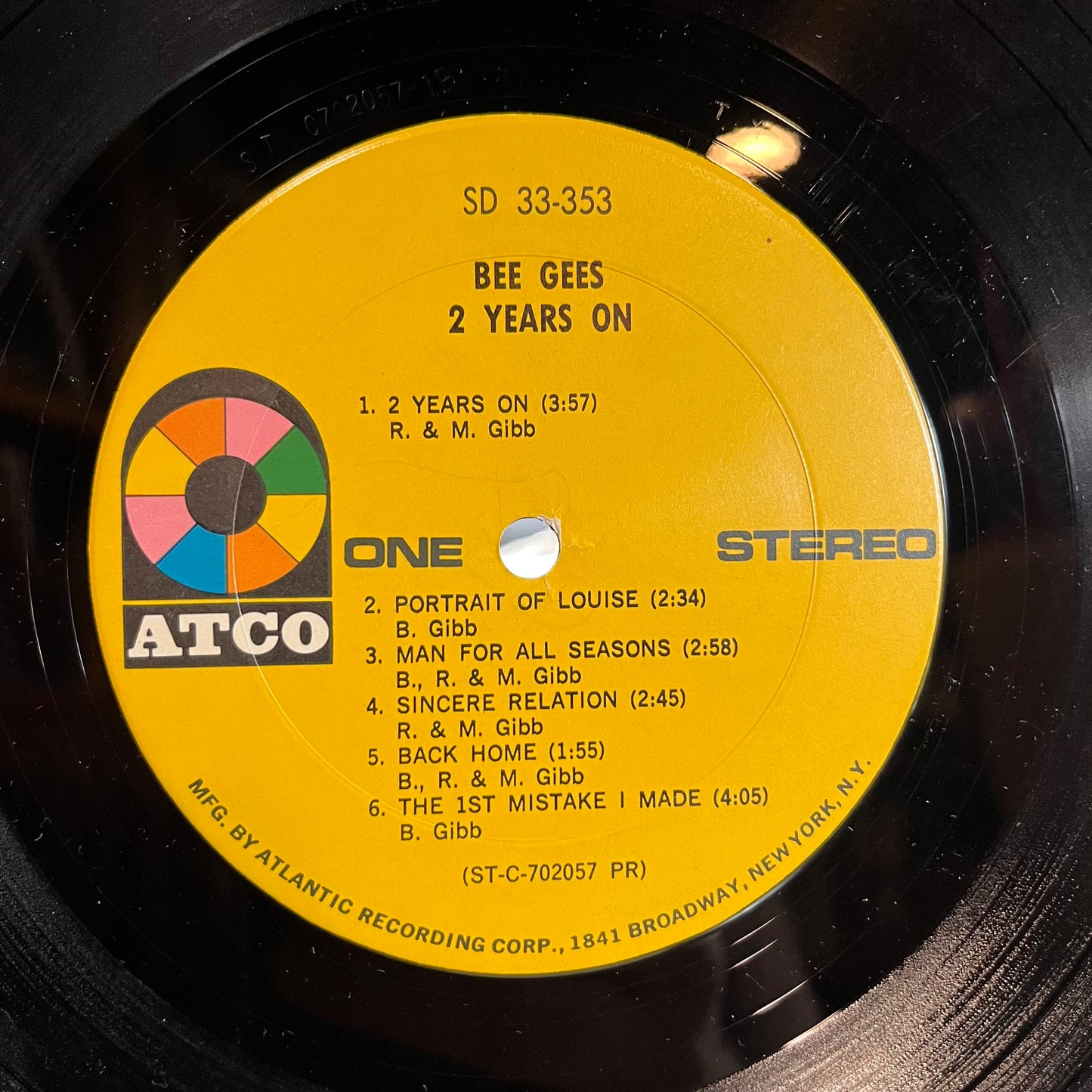 2 Years On (VINYL) | Very Good Plus (VG+) Very Good (VG) - DISCO / USED *VERY GOOD+*