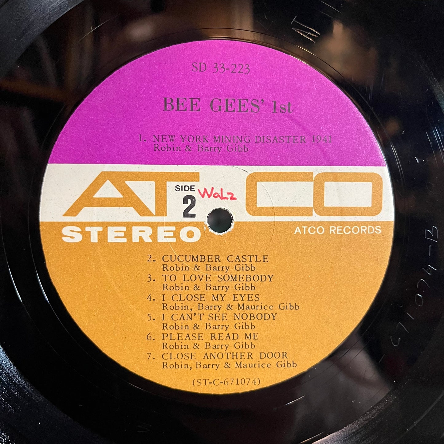 Bee Gees' 1st (VINYL) | Very Good (VG) Very Good Plus Plus (VG++) - DISCO / USED *VERY GOOD*