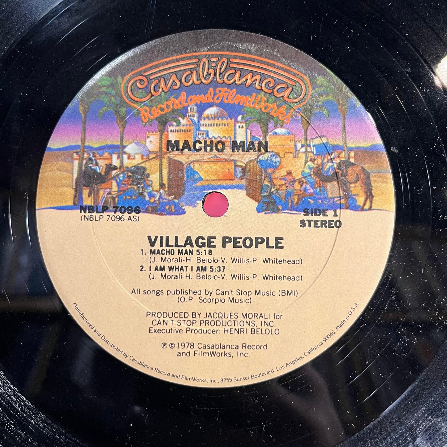 Macho Man *GOL PRESSING* | Very Good (VG) Excellent (EX)