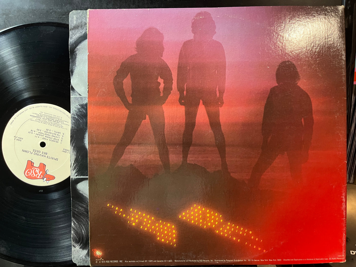 Bee Gees - Spirits Having Flown (VINYL LP RSO RS-1-3041 KEEL 1979) | Near Mint (NM or M-) Excellent+ (EX+) - DISCO / USED *NEAR MINT*